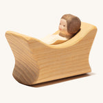 Ostheimer Child In Cradle - 2 Pieces