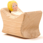 Ostheimer Child In Cradle - 2 Pieces