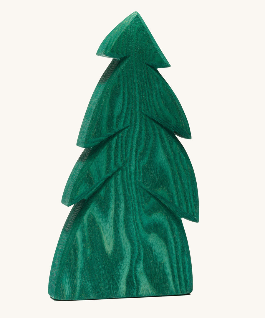 Ostheimer Large Spruce Tree wooden toy figure on a plain background.