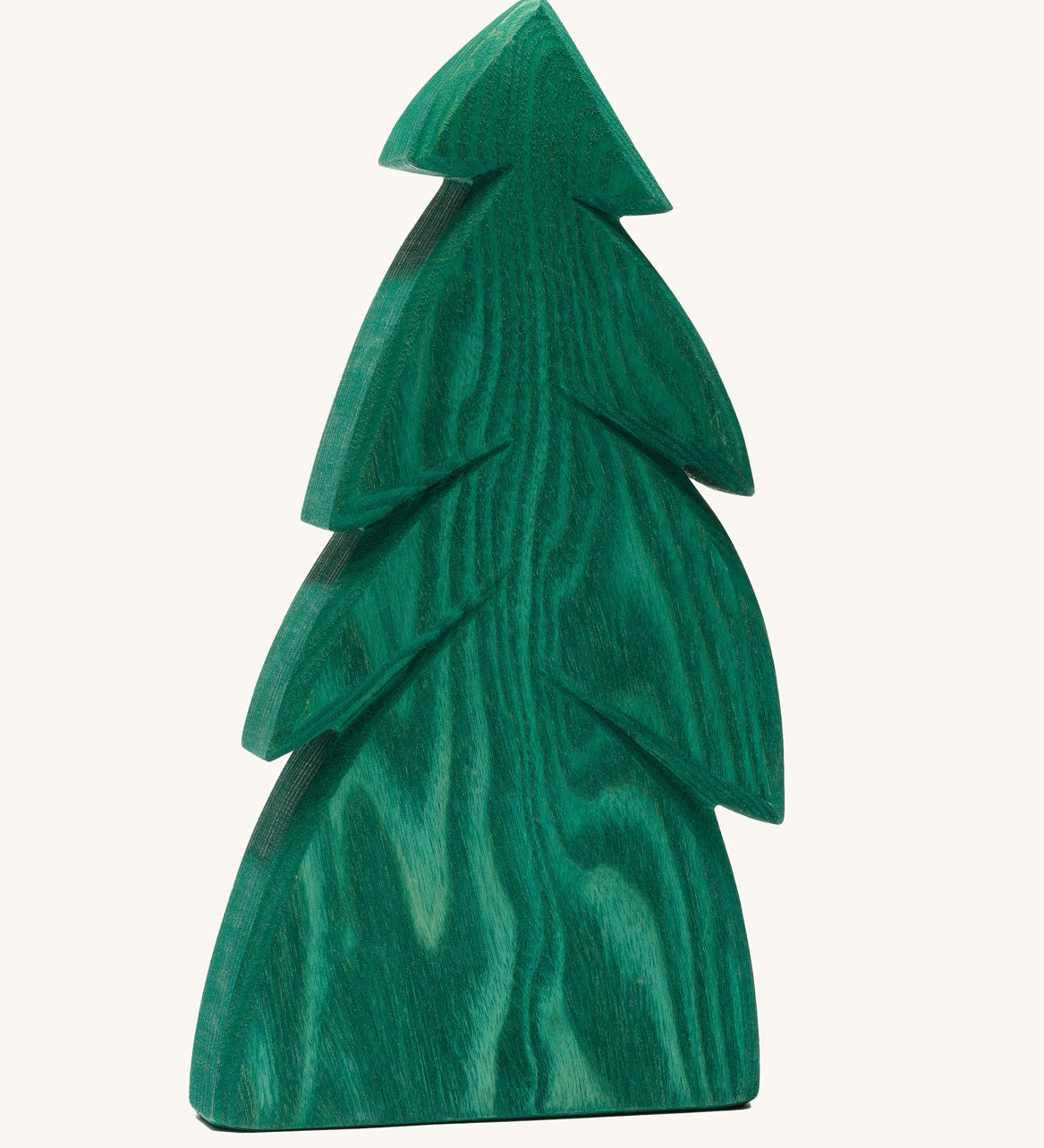 Ostheimer Large Spruce Tree wooden toy figure on a plain background.