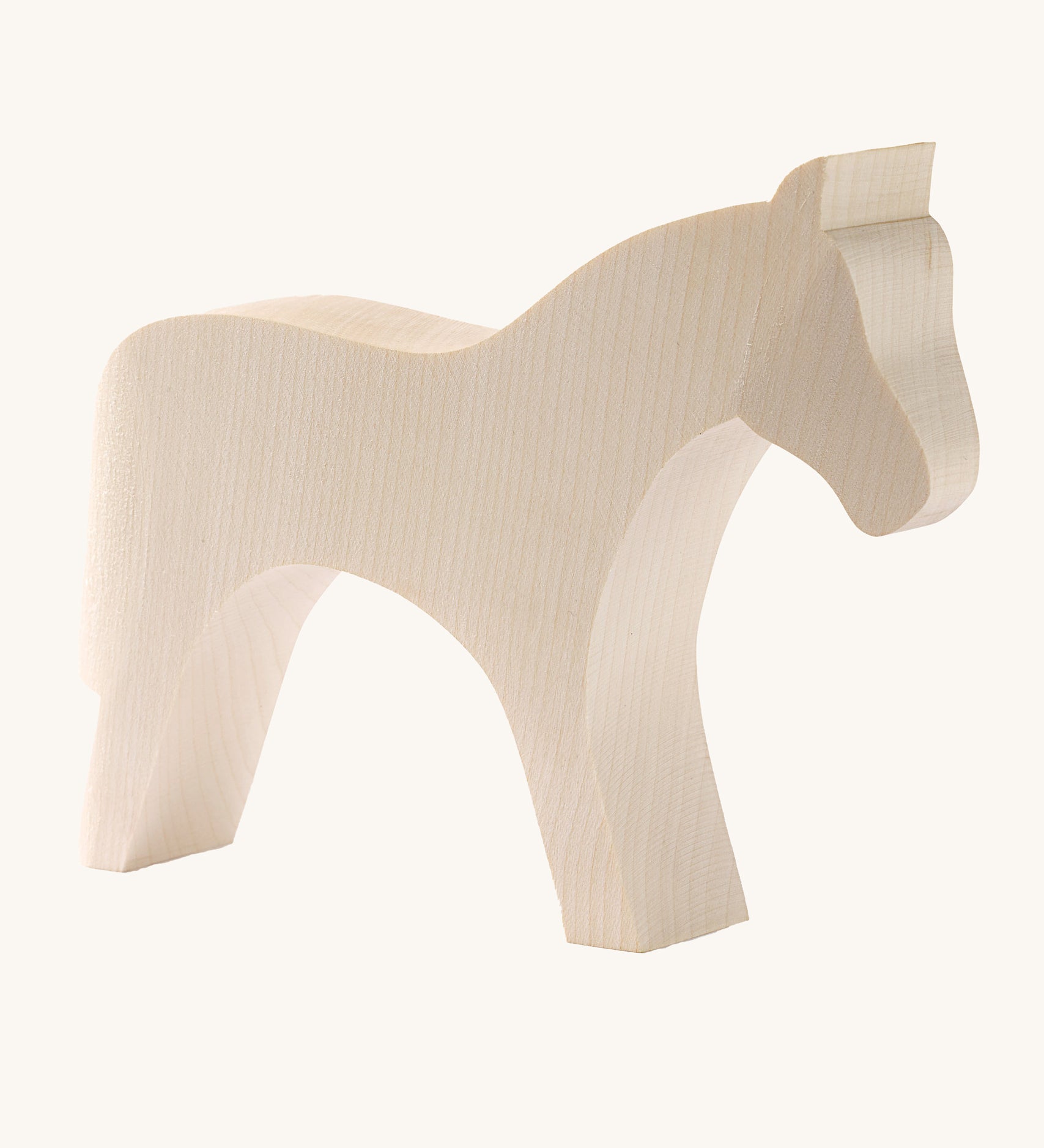 Ostheimer paint your own horse figure. The unfinished wooden figure is ready for you to paint and get creative with. 