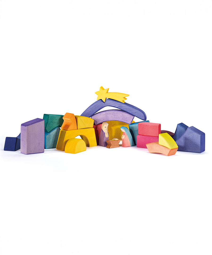 Ostheimer Rainbow Nativity Blocks