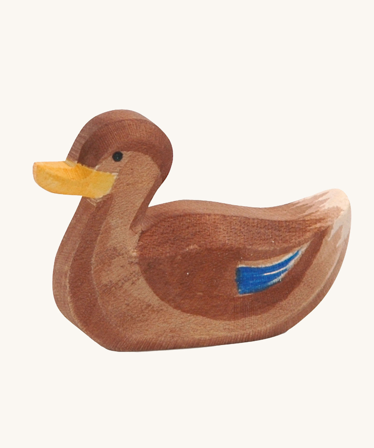 Ostheimer swimming duck figure on a plain background.