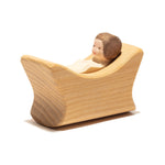 Ostheimer Child In Cradle - 2 Pieces