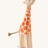 Petite girafe Ostheimer, tête haute