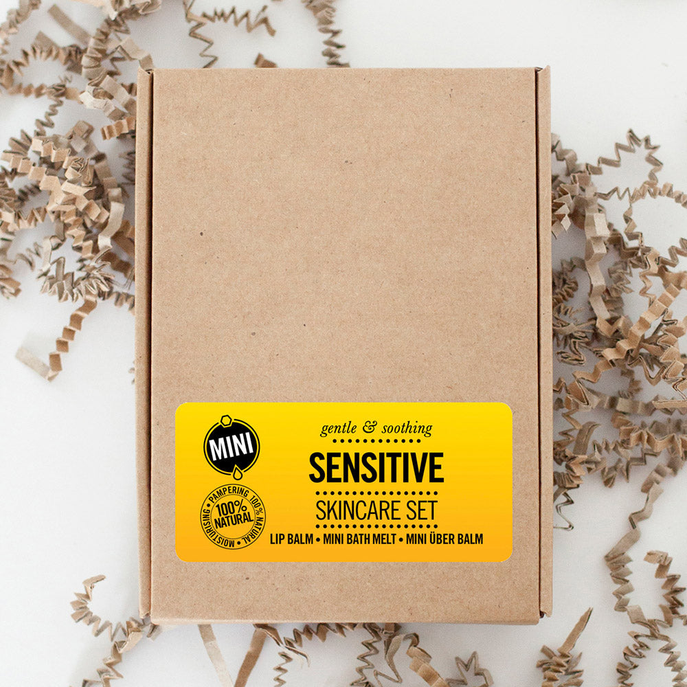 Our Tiny Bees Mini Sensitive Skincare Gift Set