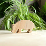 O_wow Handmade Maple Hippo