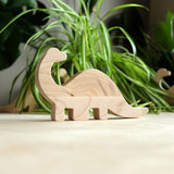 O_wow Handmade Maple Diplodocus