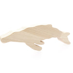 O_wow Handmade Maple Humpback Whale