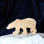 O_wow Handmade Maple Polar Bear