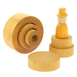 Papoose Toys Nesting Tubes - Earth Yellow