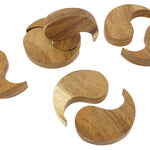 Papoose Toys Wooden Yim Yams - Natural