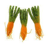 Papoose Toys Mini Felt Carrots