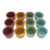 Papoose Toys Wooden Earth Bowls - Small