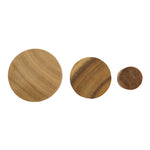 Papoose Toys Wooden Discs Set - Natural