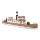 Papoose Toys Bateau à vapeur en bois