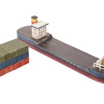 Papoose Toys Wooden Container Boat