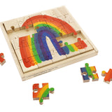 Papoose Toys Puzzle arc-en-ciel lumineux - 25 pièces