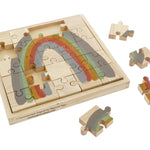 Papoose Toys Puzzle Terre Arc-en-Ciel - 25 Pièces