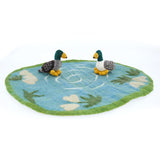 Papoose Toys Tapis d'étang à canards avec canards