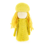 Papoose Toys Felt Bright Elf - Yellow