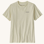 Patagonia Adult Fitz Roy Icon Responsibili-Tee - Birch White