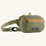 Patagonia Ultralight Black Hole Hip Bum Bag - Buckhorn Green