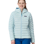 Patagonia Women's Down Sweater Hoody Jacket - Chilled Blue