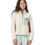 Patagonia Woman's Microdini 1/2 Zip Fleece Pull Over - Coho Coral