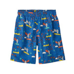 Patagonia Kids Baggies Shorts - Happy Jam: Bayou Blue