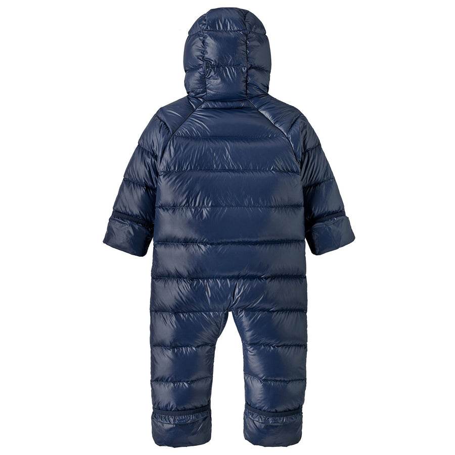 The back of the Patagonia Little Kids Hi-Loft Down Sweater Bunting Snow Suit.