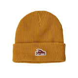 Patagonia Kids Logo Beanie - Flying Fish Felt Patch: Cabin Gold