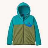 Patagonia Kids Micro D™ Snap-T® Fleece Jacket - Buckhorn Green