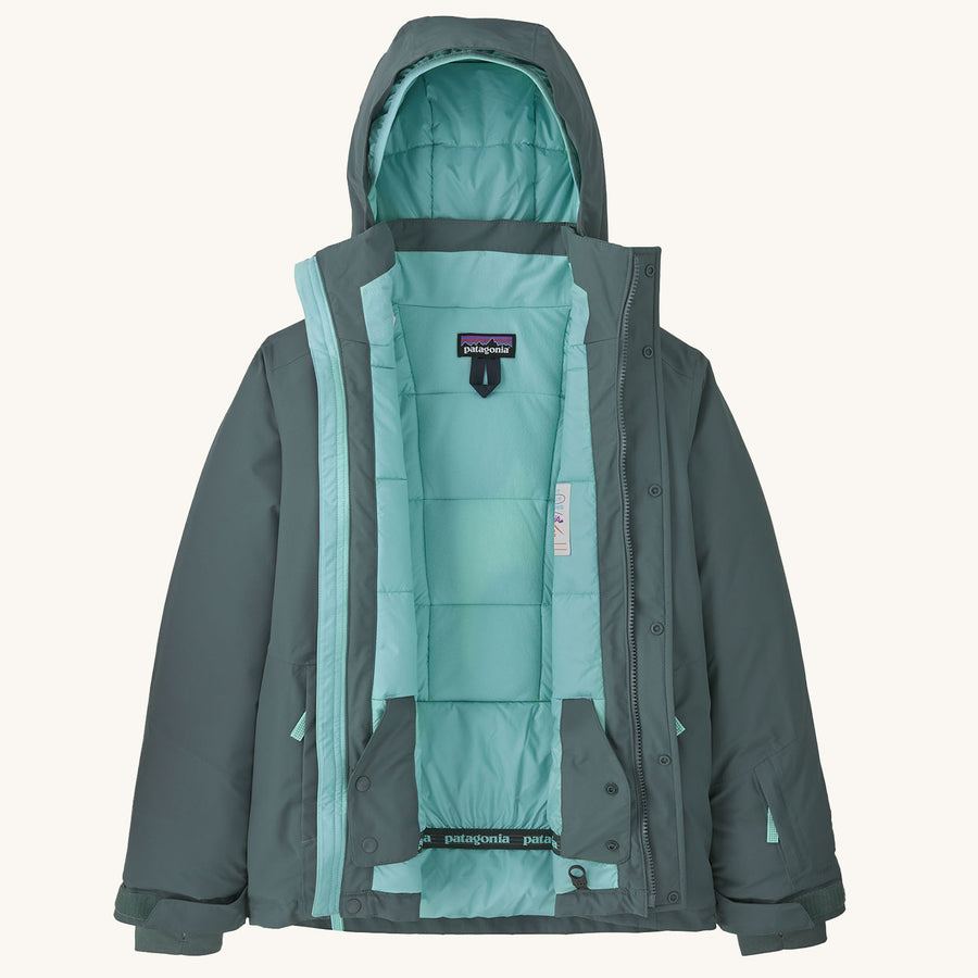 Unzipped Patagonia Kids Powder Town Jacket.