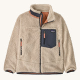 Patagonia Kids Retro-X Fleece Jacket - Natural Blue