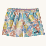 Short Patagonia Kids Baggies - Channeling Spring / Naturel