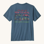 T-shirt graphique Patagonia Kids Regenerative - Take Action / Utility Blue