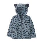 Patagonia Little Kids Furry Friends Hoody - Snowy: Light Plume Grey