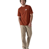 Patagonia Men's 73 Skyline Organic T-Shirt - Burnished Red