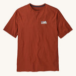 Patagonia Men's 73 Skyline Organic T-Shirt - Burnished Red