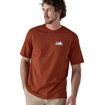 Patagonia Men's 73 Skyline Organic T-Shirt - Burnished Red