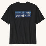 Patagonia Boardshort Logo Pocket Responsibili-Tee pour homme - Noir encre