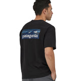 Patagonia Boardshort Logo Pocket Responsibili-Tee pour homme - Noir encre