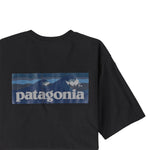 Patagonia Boardshort Logo Pocket Responsibili-Tee pour homme - Noir encre