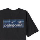 Patagonia Boardshort Logo Pocket Responsibili-Tee pour homme - Noir encre