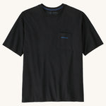 Patagonia Boardshort Logo Pocket Responsibili-Tee pour homme - Noir encre