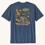 Patagonia Men's Commontrail Pocket Responsibili-Tee - Utility Blue