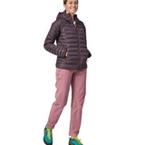 Patagonia Women's Down Sweater Hoody Jacket - Chilled Blue