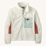 Patagonia Women's Microdini 1/2 Zip Fleece Pullover - Birch White