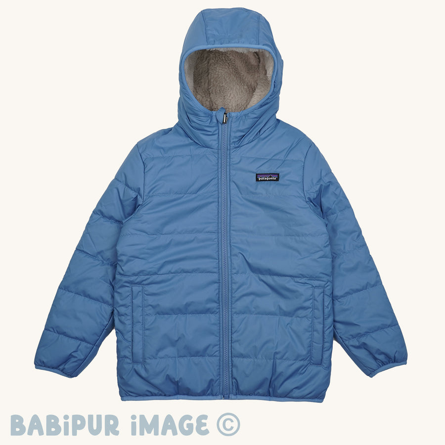 Patagonia Kids Reversible Ready Freddy Hoody Jacket - Blue Bird